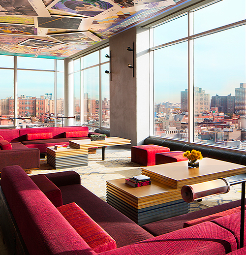 the sky lobby lounge